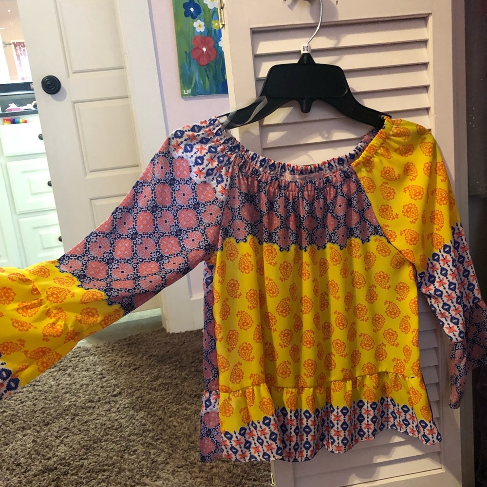 Girls Moa Moa blouse